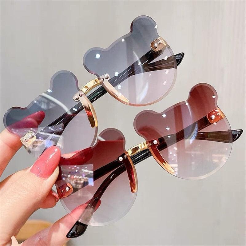 Lunettes de soleil pour enfants en forme d'ours