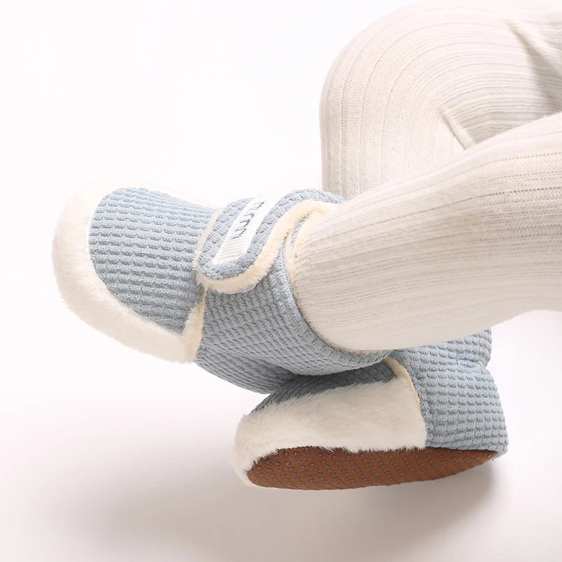 Bottes d'hiver antidérapantes pour bébé garçon et fille