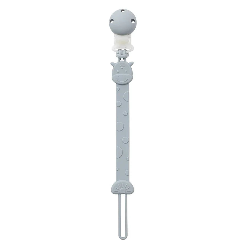 Attache Tétine Silicone - Girafe