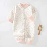 Body bébé en coton – couleur unie, manches longues