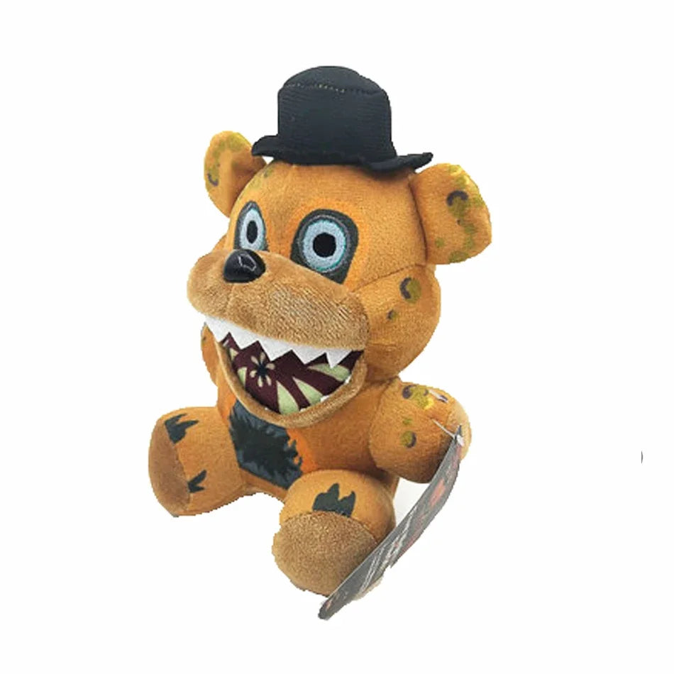Peluche FNAF Five Nights at Freddy's 18 cm – ours, lapin et personnages du jeu