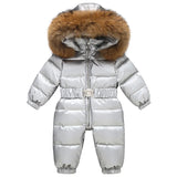 Combinaison Ski Bébé avec Capuche Fourrure - Lola