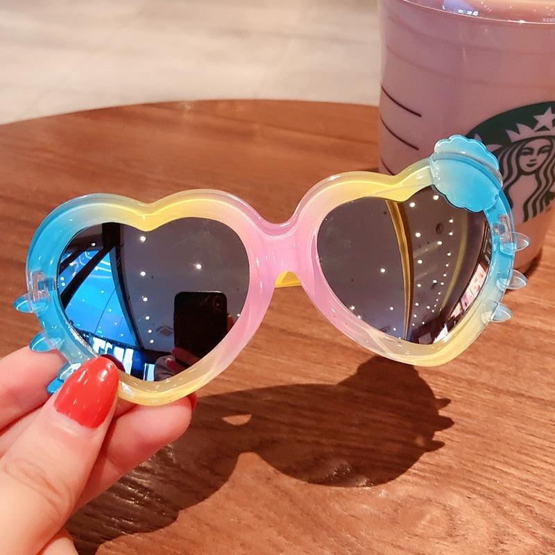Lunettes de soleil pour enfants couleur arc-en-ciel