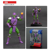Figurines Spider-Man Marvel à collectionner (10 cm) – Venom, Miles Morales, Green Goblin et plus