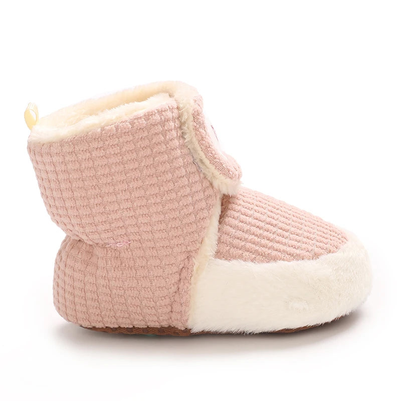 Bottes d'hiver antidérapantes pour bébé garçon et fille