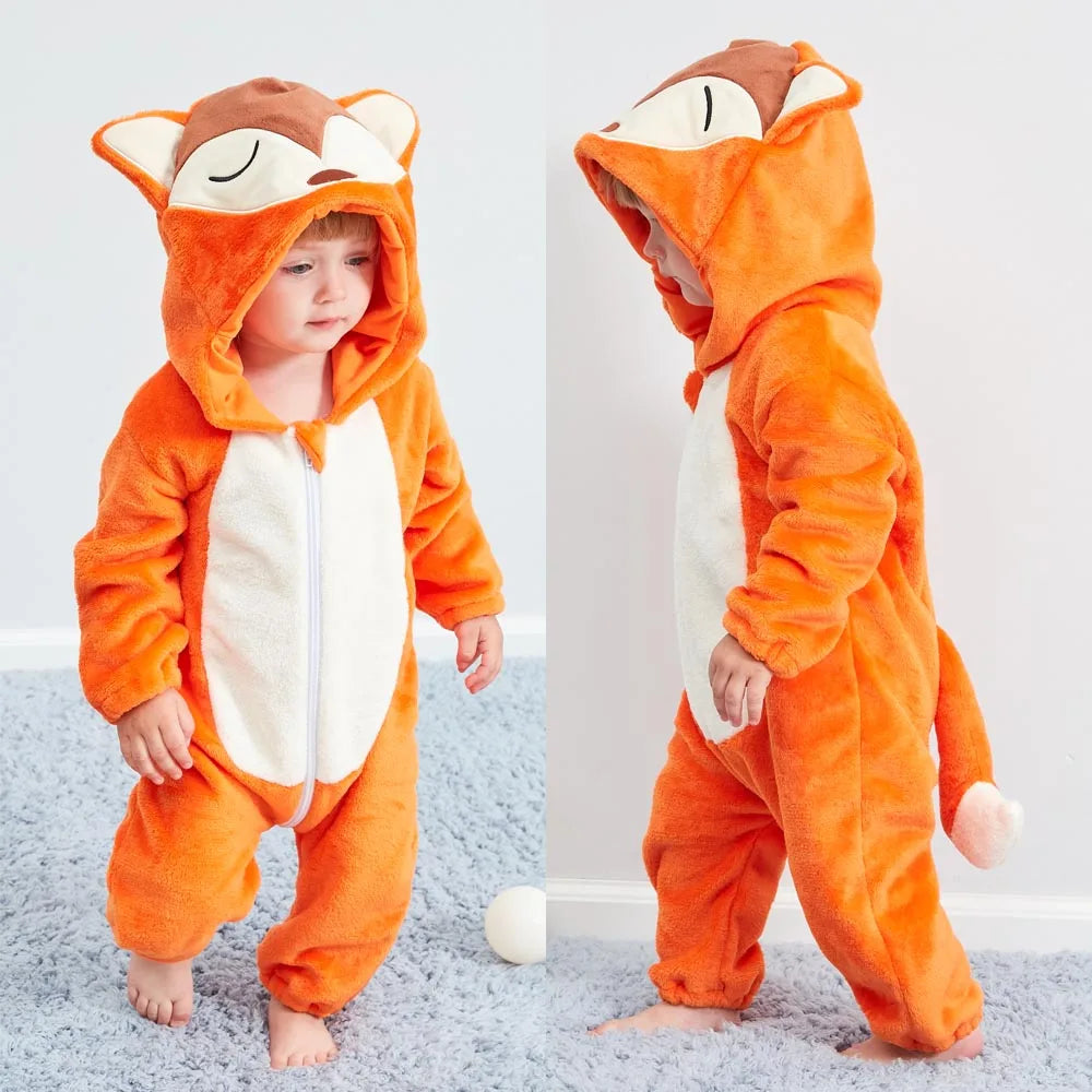 Pyjama de dessin animé dinosaure pour bébé, grenouillères pour tout-petits, olympiques de batterie de nuit, vêtements de nuit, vêtements de nuit, garçons, filles, 0 à 4 ans, hiver