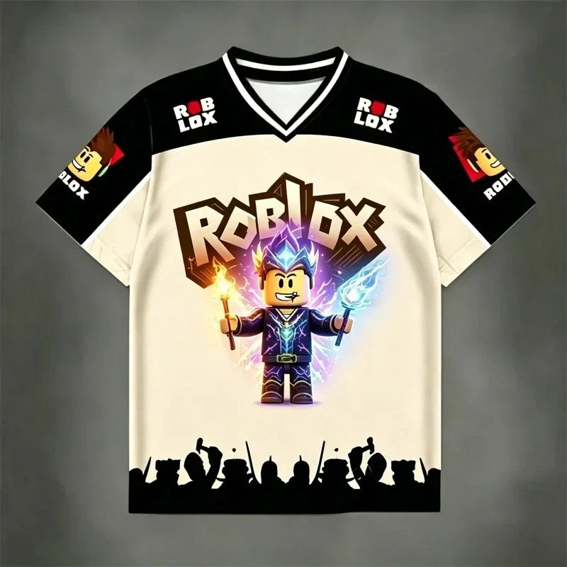 T-shirt en coton à motif graphique pour enfant