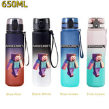 Gourde de sport Minecraft 650 ml – anti-fuite