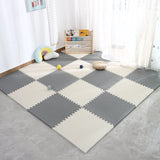 Carreaux de sol en mousse EVA à emboîtement pour salle de sport à domicile, polymère de fitness, puzzle antidérapant, équipement de gym, enfants, 4-20 pièces