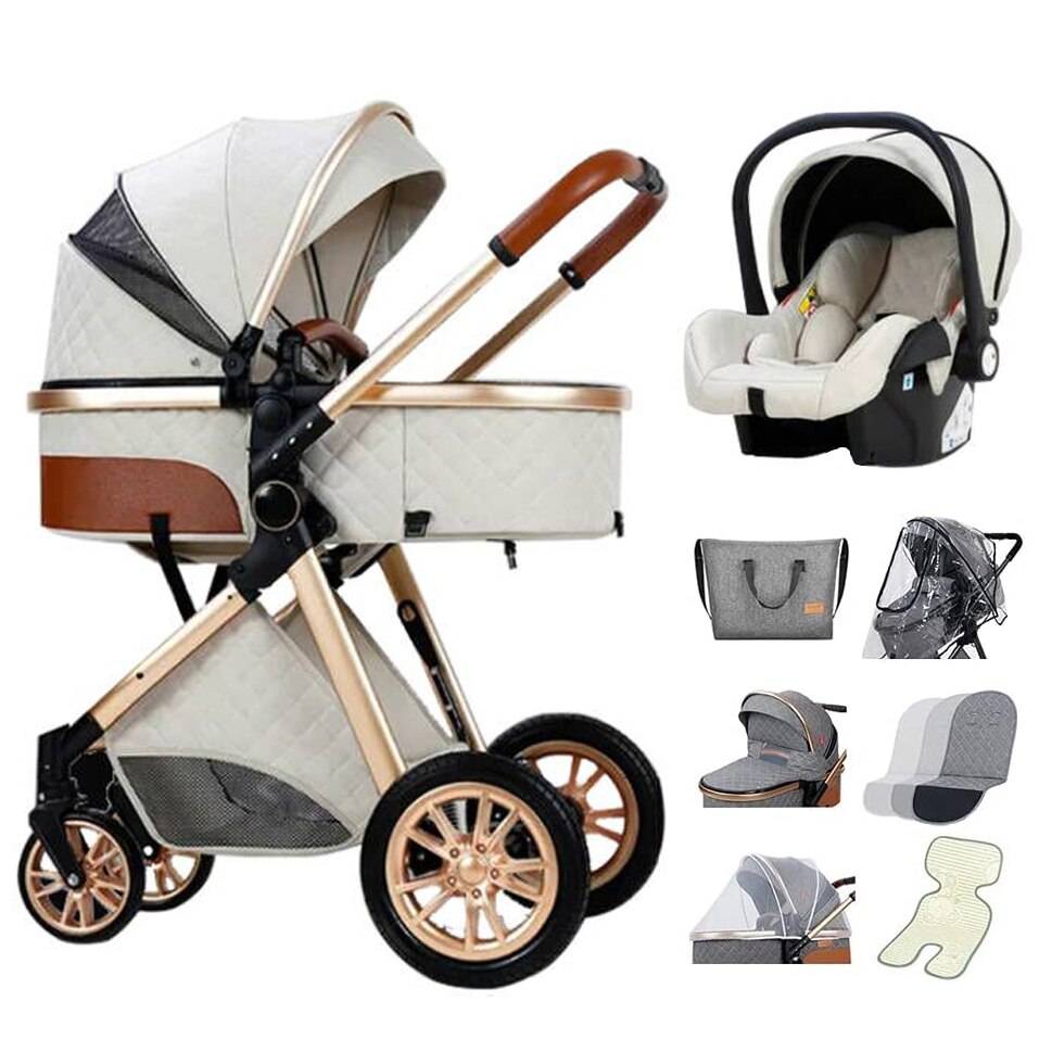 Passeggino 3 in 1 per neonati