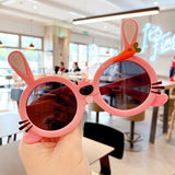 Lunettes de soleil pour enfants avec oreilles de dessin animé