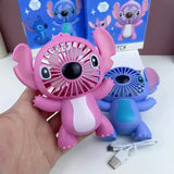 Ventilateur portable d'été pour enfants Lilo&Stitch