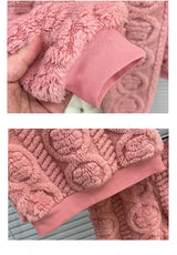 Pyjama bébé en flanelle – style coréen, thermique et doux