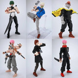 Figurines articulées Jujutsu Kaisen Titan13 (14 cm) – Gojo, Sukuna, Megumi et plus