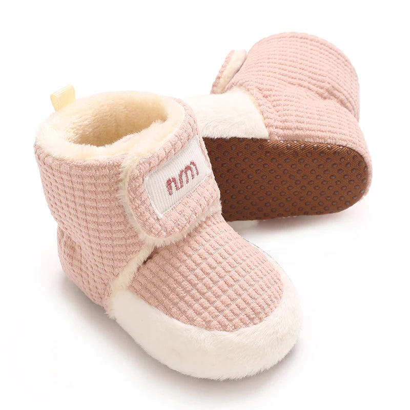 Bottes d'hiver antidérapantes pour bébé garçon et fille