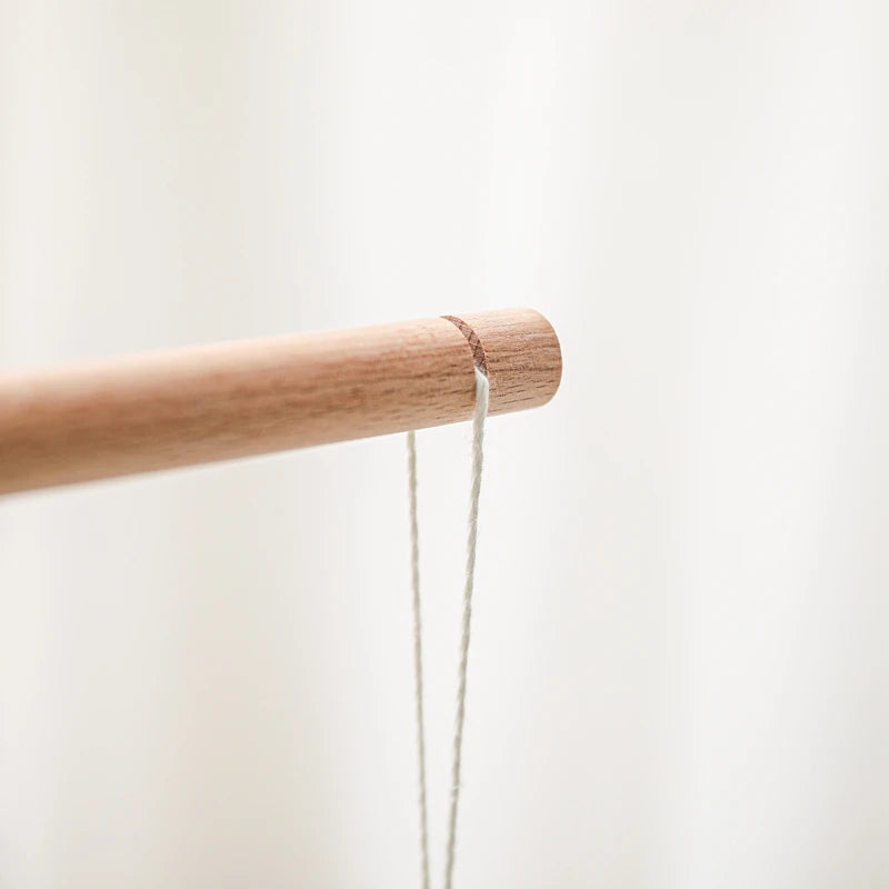 Cloche de lit en bois pour bébé, support courbé, hochets suspendus mobiles, jouets pour nouveau-né, support de boîte à musique, jouet de berceau pour bébé, support de bras, cadeaux
