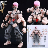 Figurines articulées Jujutsu Kaisen Titan13 (14 cm) – Gojo, Sukuna, Megumi et plus