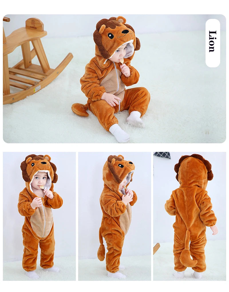 Pyjama de dessin animé dinosaure pour bébé, grenouillères pour tout-petits, olympiques de batterie de nuit, vêtements de nuit, vêtements de nuit, garçons, filles, 0 à 4 ans, hiver