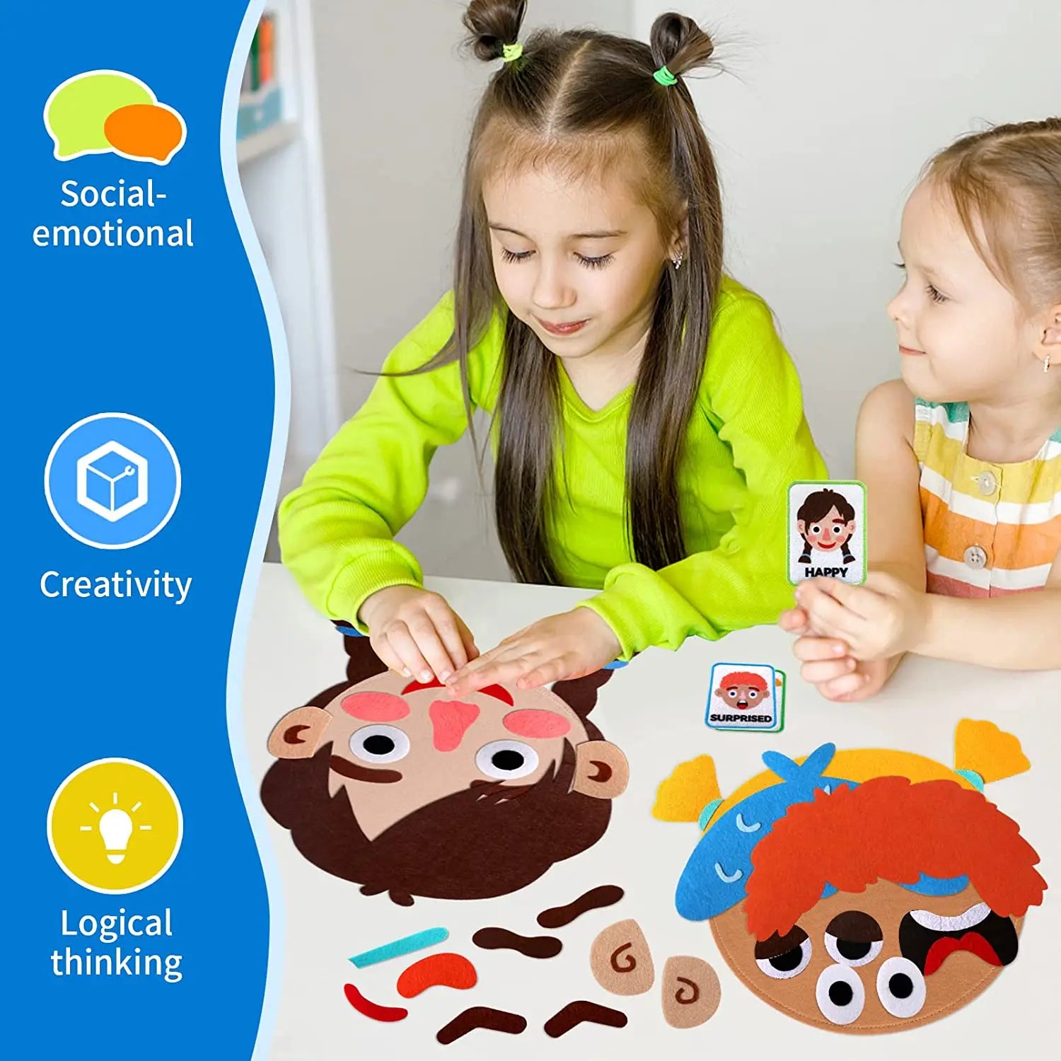 Jouet Montessori d'apprentissage des émotions – éveil social