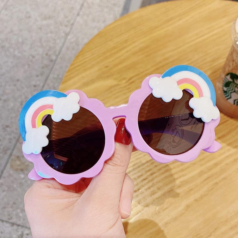Lunettes de soleil pour enfants couleur arc-en-ciel
