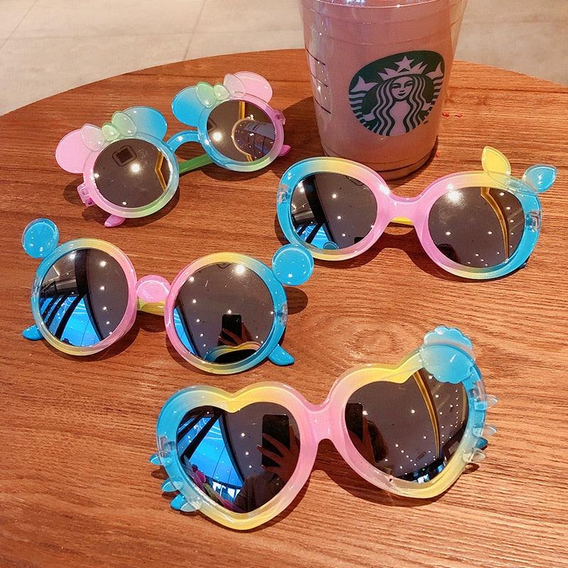 Lunettes de soleil pour enfants couleur arc-en-ciel