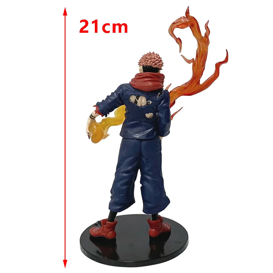 Figurine Jujutsu Kaisen Itadori Yuji 21 cm en PVC – à collectionner