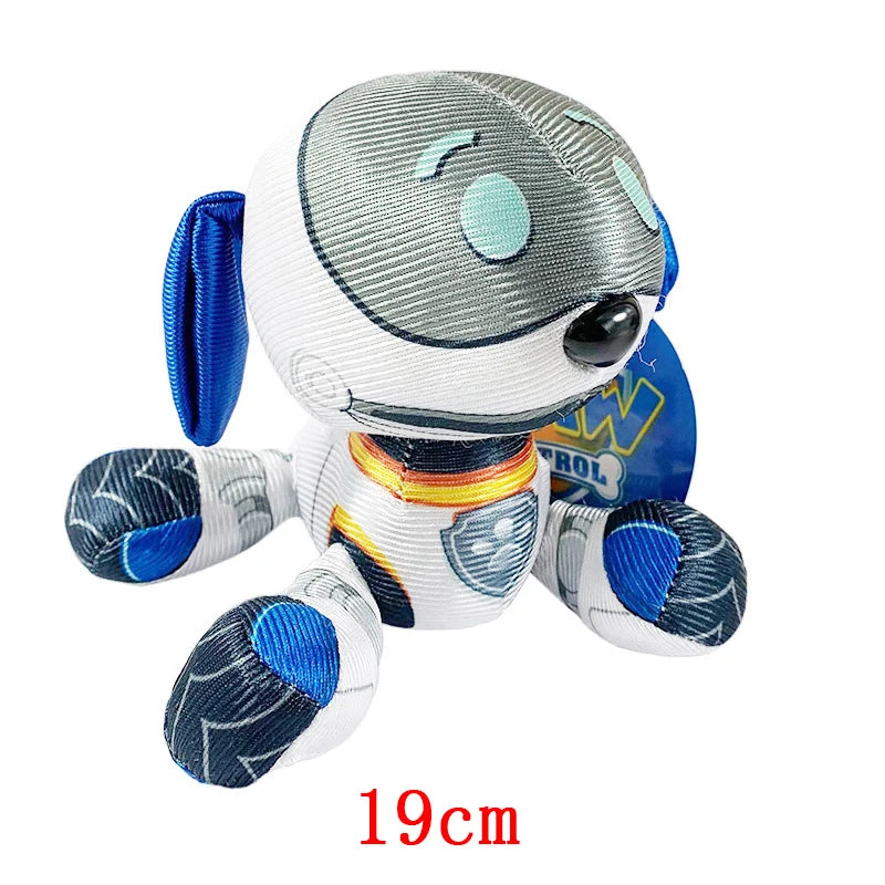 Peluche Pat'Patrouille 19 cm – Chase, Marcus, Stella, Ruben et plus