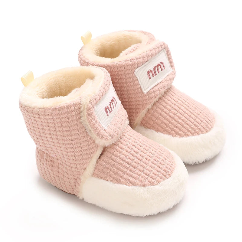 Bottes d'hiver antidérapantes pour bébé garçon et fille