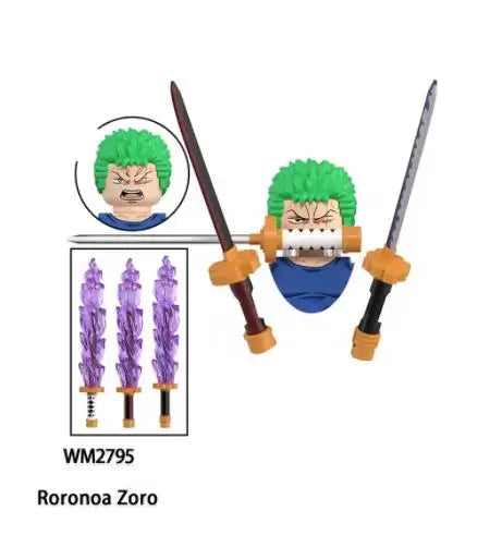 Mini-figurines One Piece à collectionner (4,5 cm) – nombreux personnages au choix