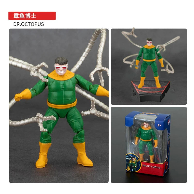 Figurines Spider-Man Marvel à collectionner (10 cm) – Venom, Miles Morales, Green Goblin et plus