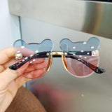 Lunettes de soleil pour enfants en forme d'ours