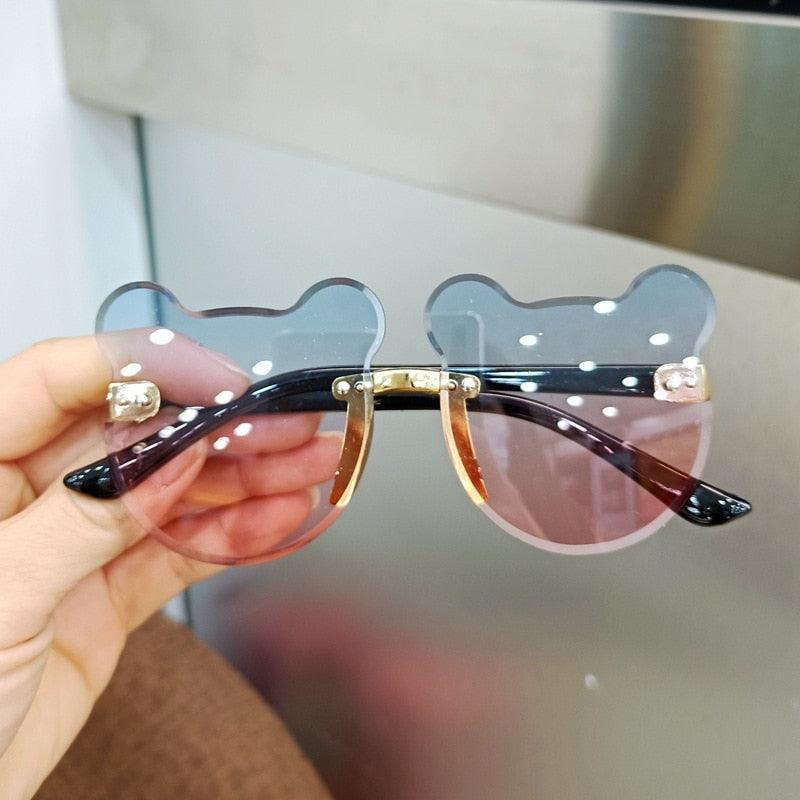 Lunettes de soleil pour enfants en forme d'ours