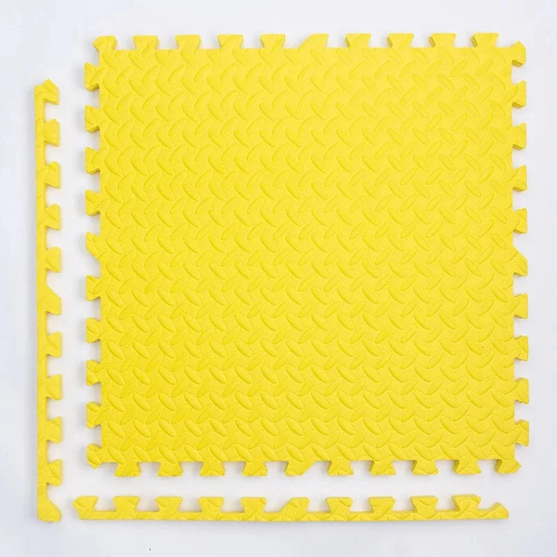 Carreaux de sol en mousse EVA à emboîtement pour salle de sport à domicile, polymère de fitness, puzzle antidérapant, équipement de gym, enfants, 4-20 pièces