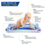Tapis d'eau gonflable pour bébé – éveil sur le ventre