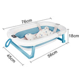 Baignoire pliable 3-en-1 pour bébé avec thermomètre – de 6 mois à 3 ans