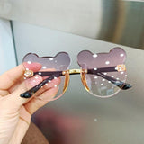 Lunettes de soleil pour enfants en forme d'ours