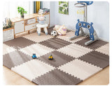 Tatame Gym pour bébés Tapis de jeu Tapis d'activités pour bébé Tapis de jeu 6 pièces Tapis de salle de jeu Tapis de jeu Tapis de bruit de sol Tapis de puzzle