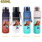 Gourde de sport Minecraft 650 ml – anti-fuite