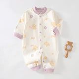 Body bébé en coton – couleur unie, manches longues