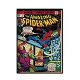 Affiche déco Marvel Spider-Man – art mural rétro sur toile