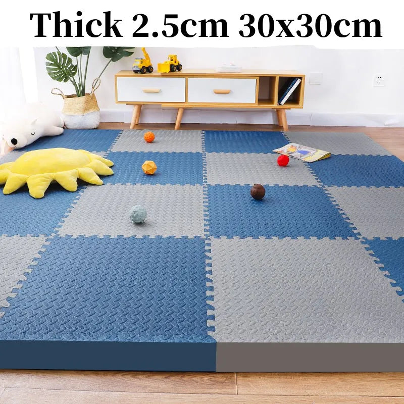 8 pièces Tatame gymnases et tapis de jeu bébé tapis de sol sol bruit Tatamis pour bébés tapis insonorisant tapis de Puzzle bébé jouer tapis de gymnastique