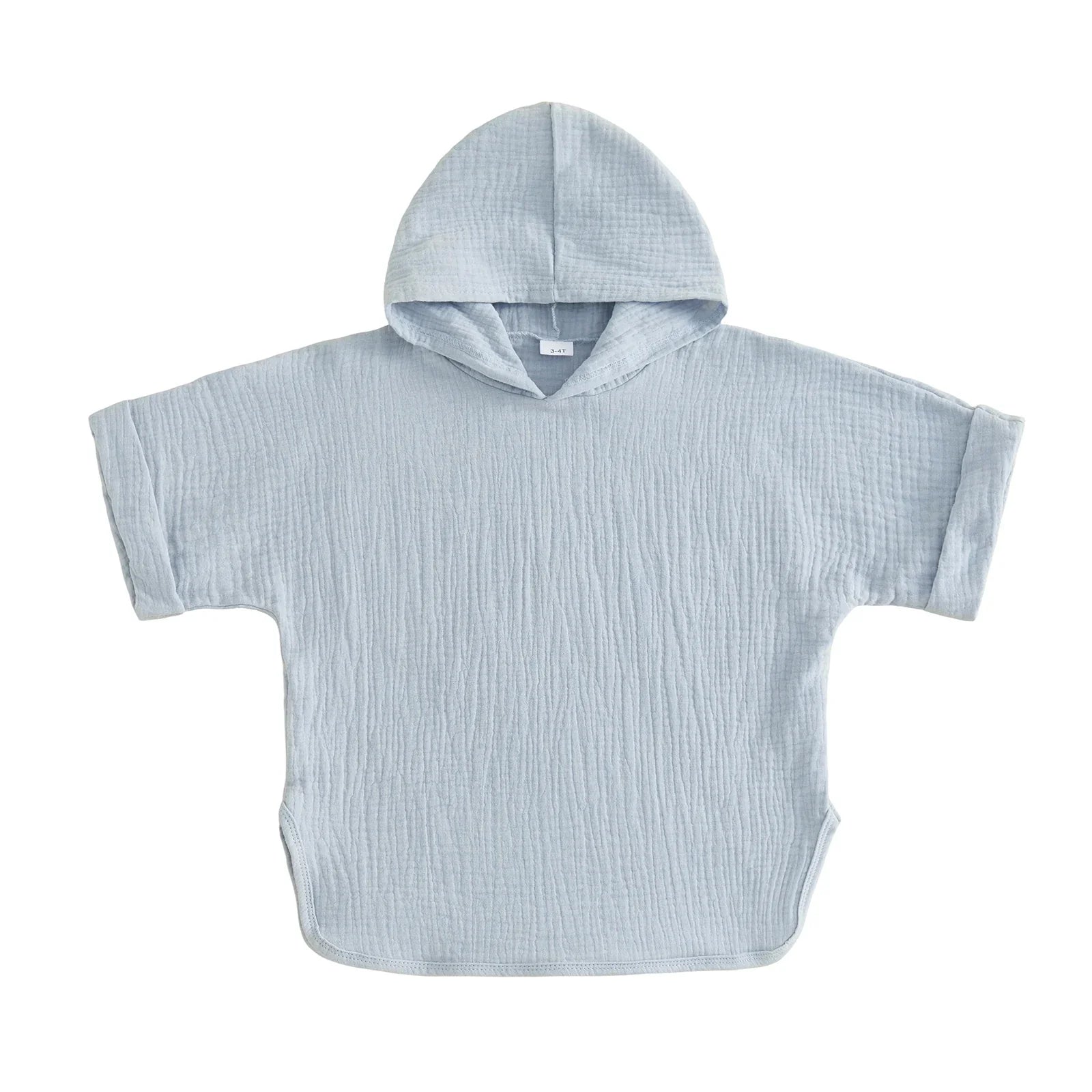 Poncho de Bain Enfant en Coton Mousseline