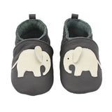 Chaussons Bébé en Cuir Souple