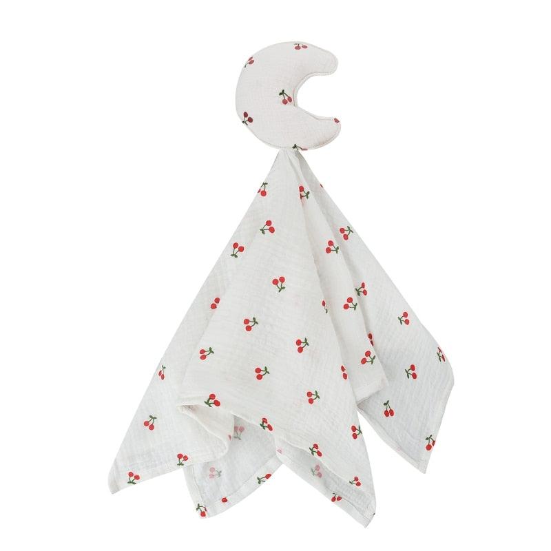 Doudou per bebè a forma di luna e stella