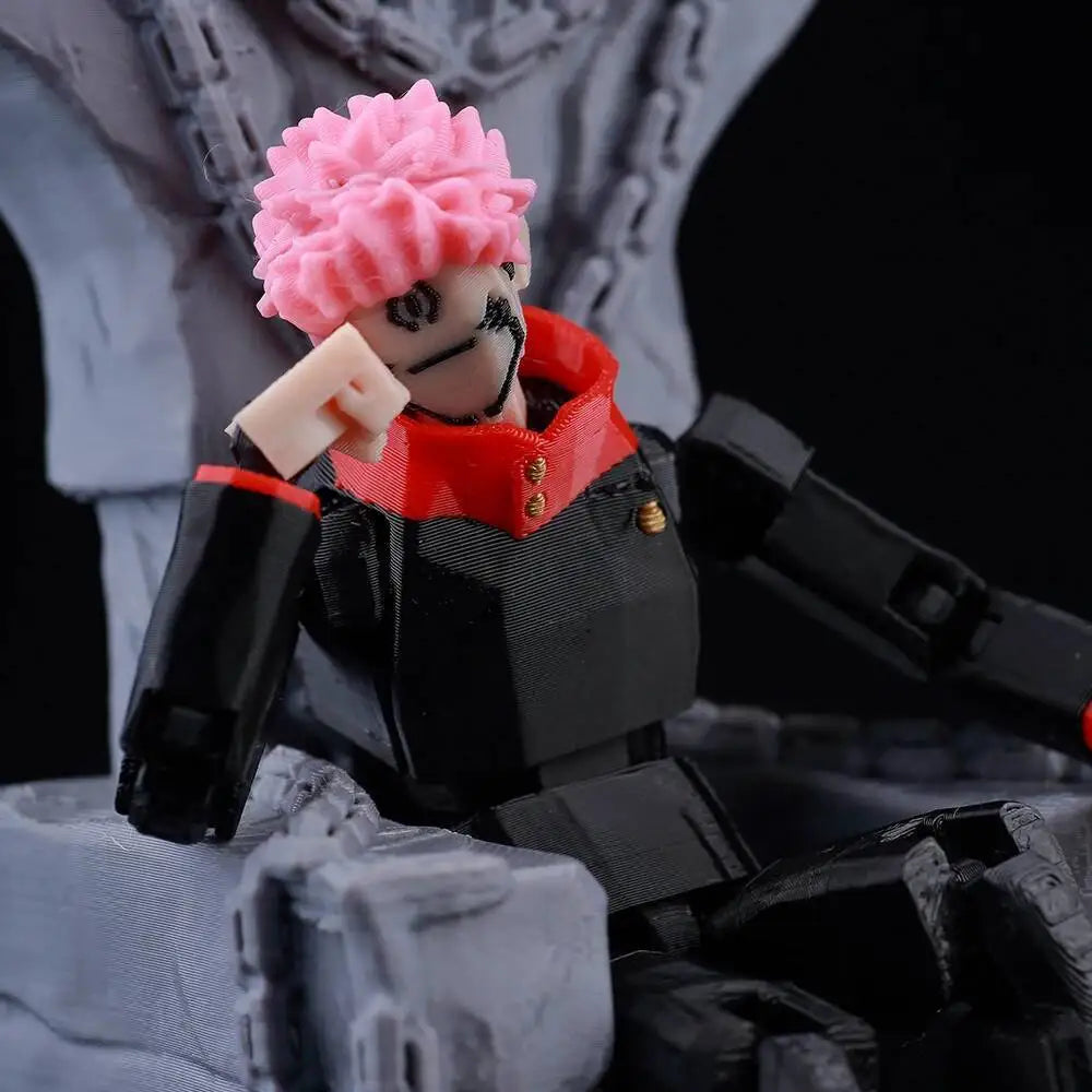 Figurines articulées Jujutsu Kaisen Titan13 (14 cm) – Gojo, Sukuna, Megumi et plus