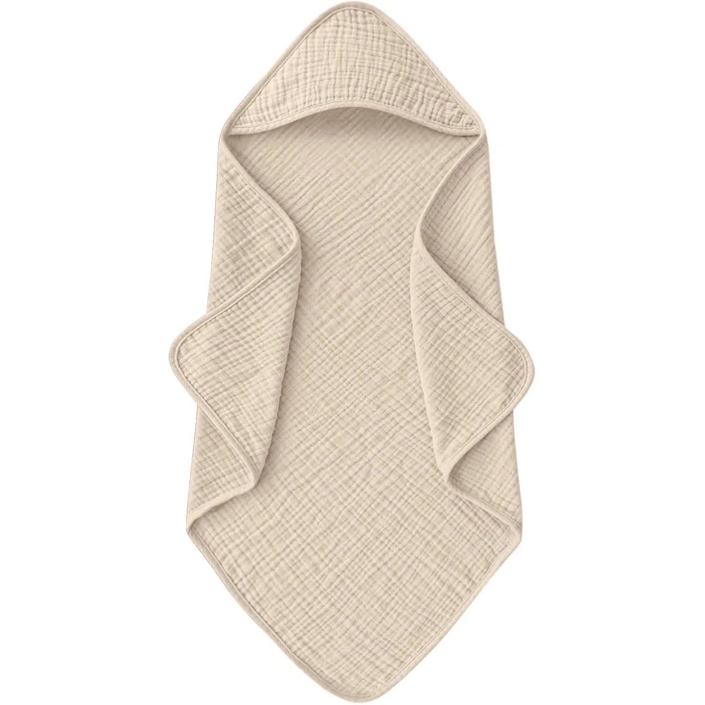 Cape de Bain Bébé en Coton Mousseline