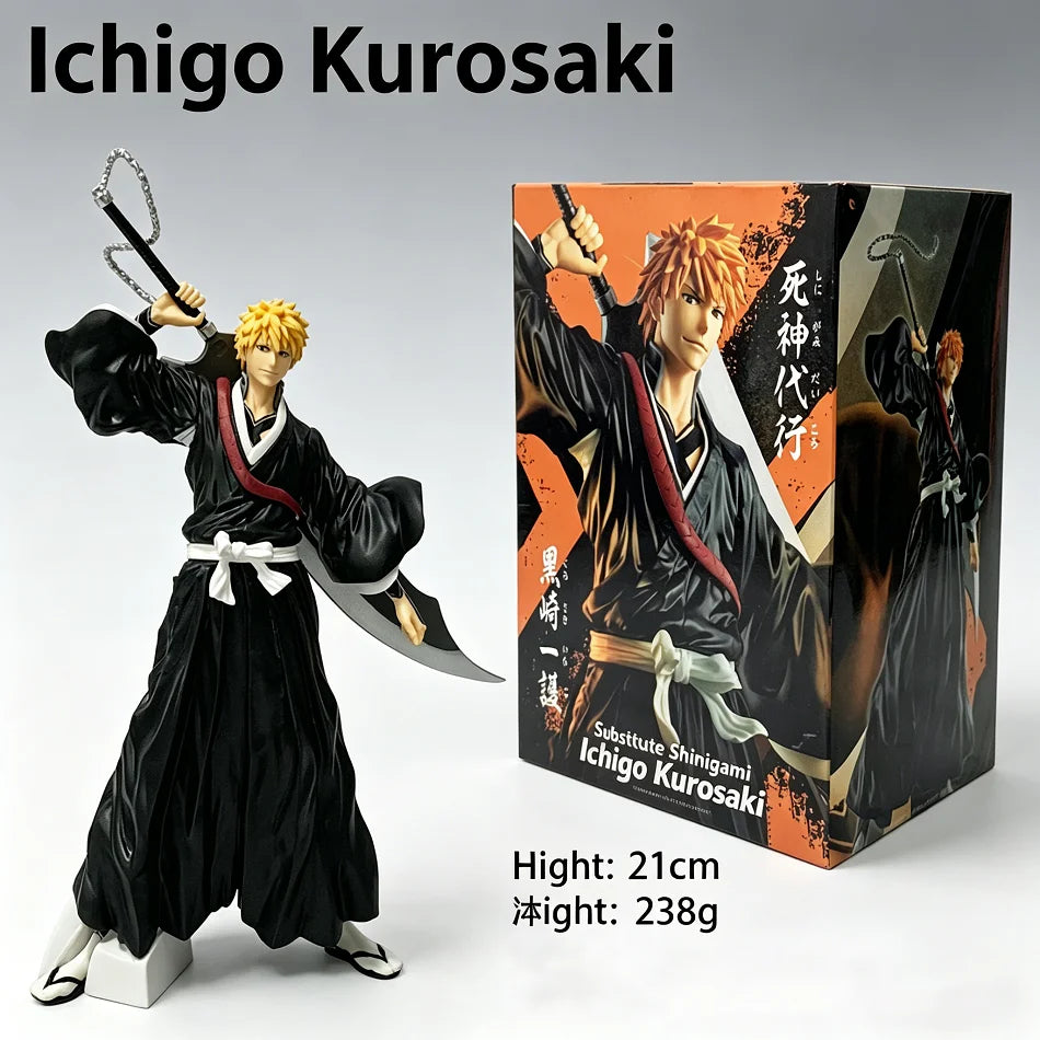 Figurine Bleach Kurosaki Ichigo 21 cm en PVC – à collectionner