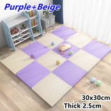 8 pièces Tatame gymnases et tapis de jeu bébé tapis de sol sol bruit Tatamis pour bébés tapis insonorisant tapis de Puzzle bébé jouer tapis de gymnastique