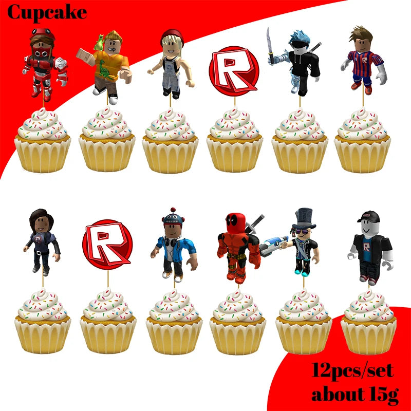 Vaisselle de fête Robot – assiettes en papier joyeux anniversaire