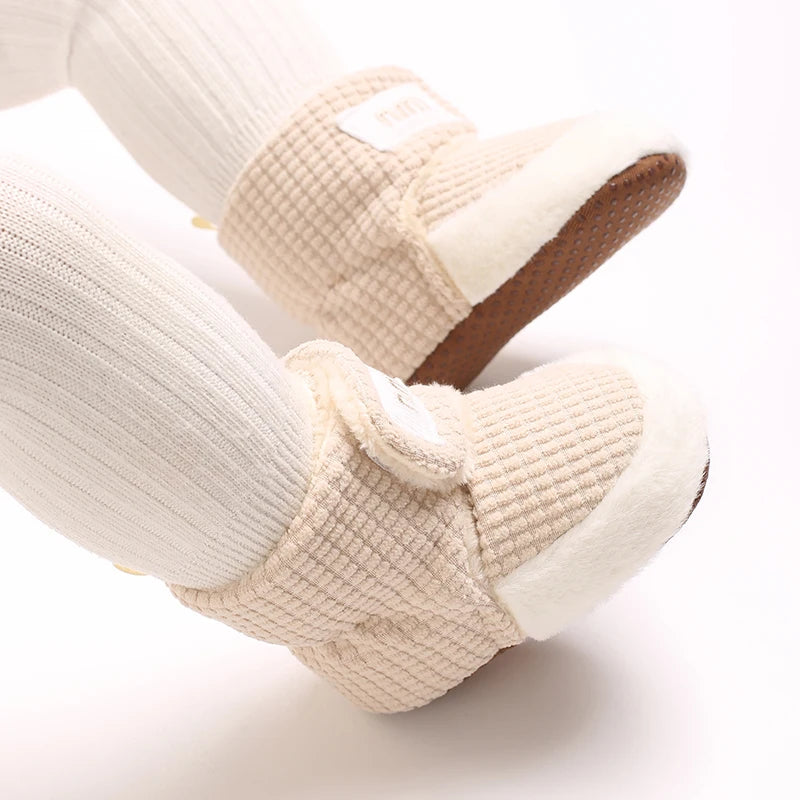 Bottes d'hiver antidérapantes pour bébé garçon et fille